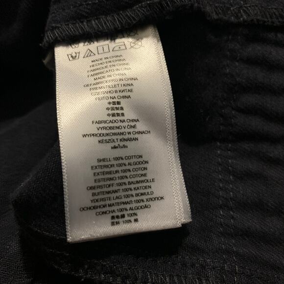 Michael Kors Jacket Womens 2 Black Denim Gold Chain Fringe Designer Short Blazer - Picture 7 of 9